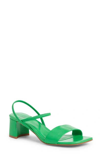 Shop Jeffrey Campbell Adapt Slingback Sandal In Green