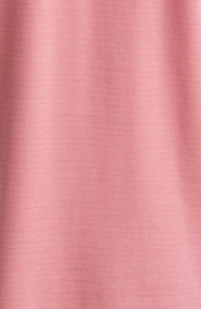 Travismathew A Class Cotton Blend Polo In Mauve Wood