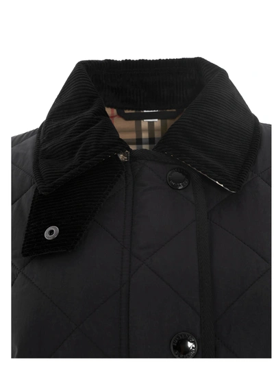 Shop Burberry Quilted Jacket