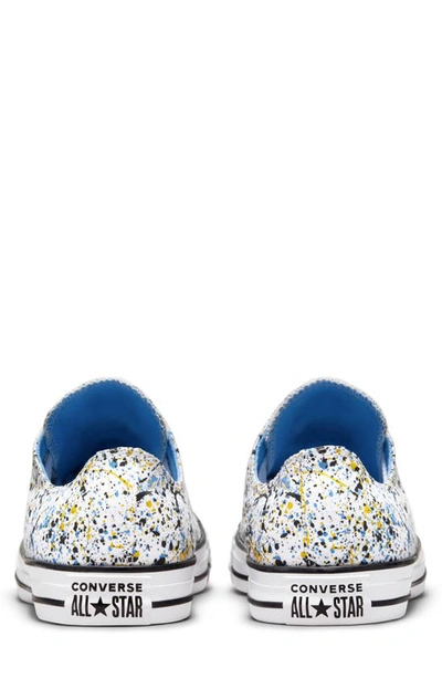 Shop Converse Chuck Taylor® All Star® Ox Sneaker In White/ Amarillo/ Blue