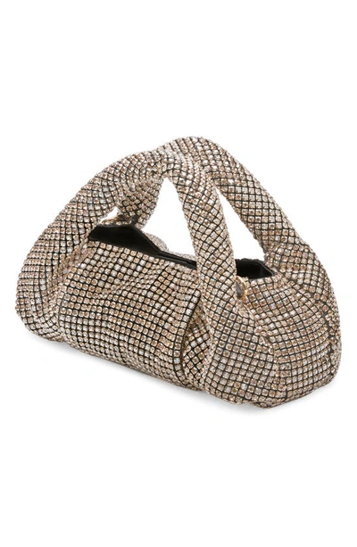 Stuart Weitzman The Moda Shine Mini Tote In Ballet
