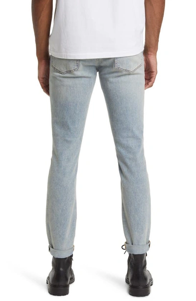 Shop Frame L'homme Skinny Fit Jeans In Aspen Rips