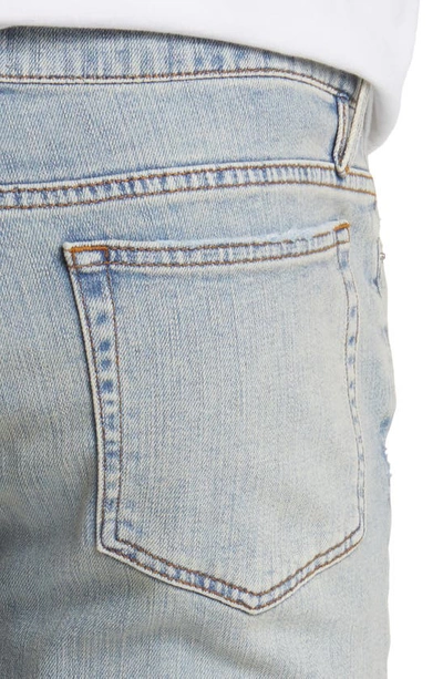 Shop Frame L'homme Skinny Fit Jeans In Aspen Rips