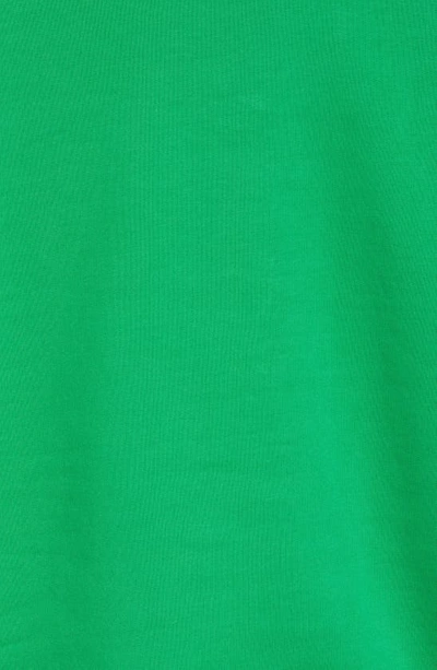 Frame Crewneck Cotton Graphic Sweatshirt In Pop Green