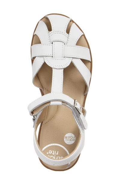 Stride Rite Summer Time Sandal In White