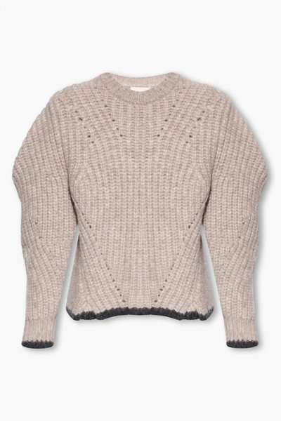 Shop Ulla Johnson Lorena Sweater In Cobblestone In Brown