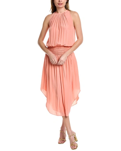 Shop Ramy Brook Sleeveless Audrey Midi Dress In Pink