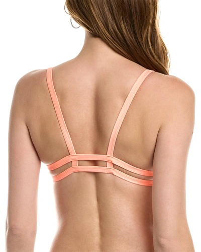 Shop Ramy Brook Starla Bikini Top In Orange