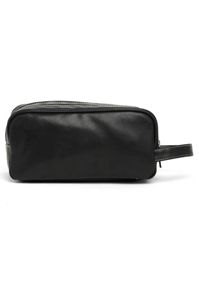 Shop Original Penguin Double Zip Travel Dopp Kit In Black