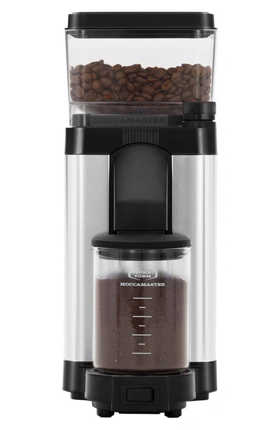 Shop Moccamaster Km5 Burr Coffee Grinder In Polished Silver