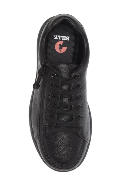 Billy Footwear Work Comfort Low Sneaker In Black To The Floor