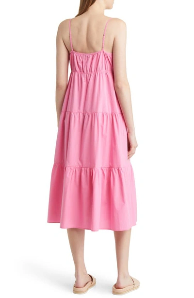 Shop Rails Avril Tiered Sundress In Hot Pink