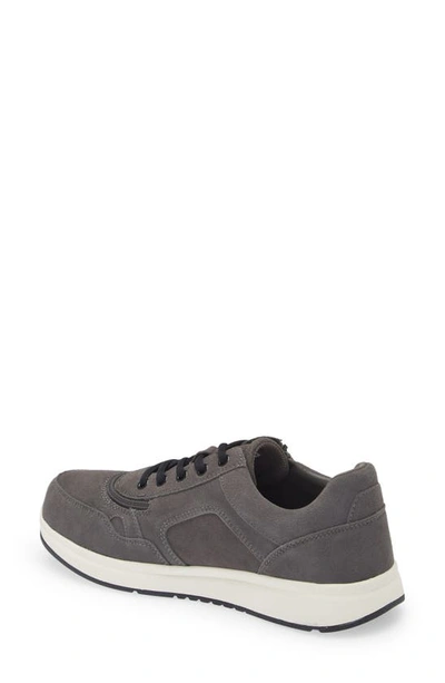 Shop Billy Footwear Comfort Jogger In Grey Suede