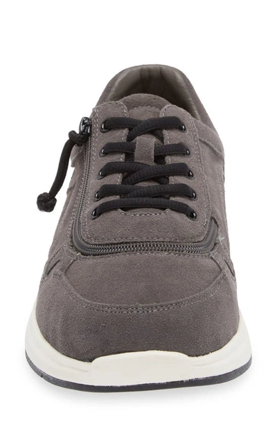 Shop Billy Footwear Comfort Jogger In Grey Suede