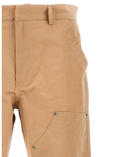 424 Stitched Straight Leg Pants With Front And Back Pockets