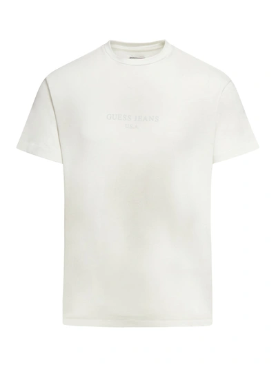 Shop Guess Usa Vintage Logo T-shirt White