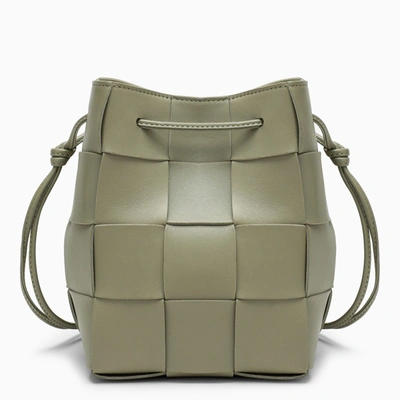 Shop Bottega Veneta | Travertine Cassette Bucket Bag In Beige