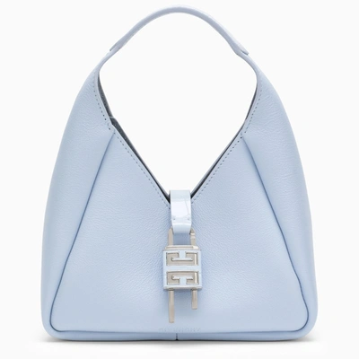 Shop Givenchy G-hobo Mini Blue Bag In Light Blue