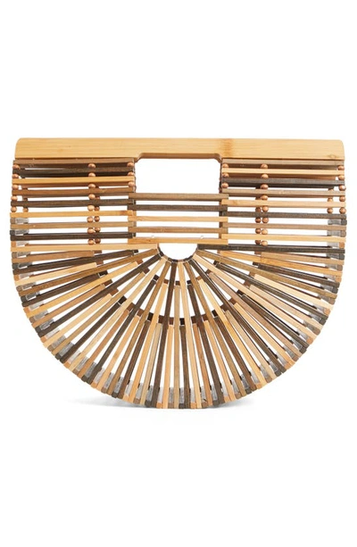 Shop Cult Gaia Small Ark Bamboo Handbag In Multi