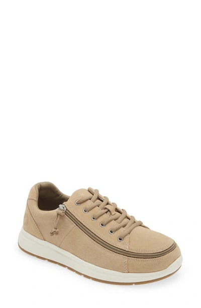 Shop Billy Footwear Comfort Low Zip Around Sneaker In Sand