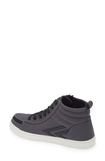 Shop Billy Footwear Cs High Top Sneaker In Charcoal/ Black