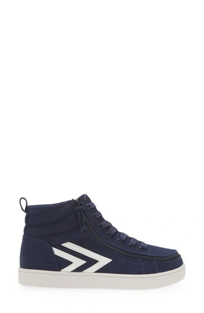Shop Billy Footwear Cs High Top Sneaker In Navy/ White