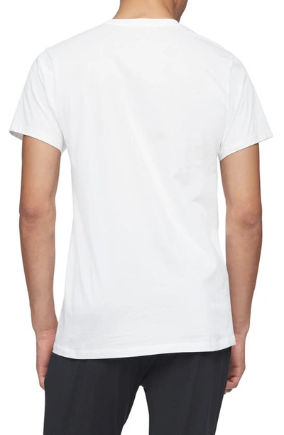 Shop Calvin Klein 3-pack Cotton Crewneck T-shirt In White