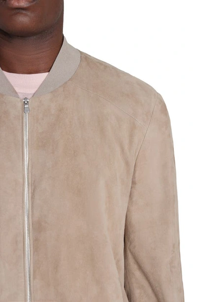 Shop Jack Victor Barclay Packable Bomber Jacket In Tan