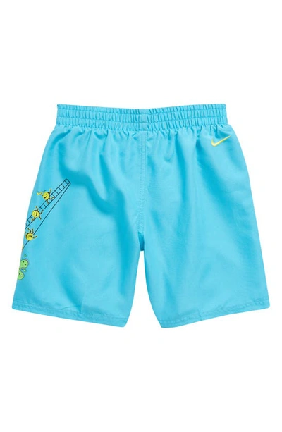 Nike Little Kids' (Boys') 5 Swim Volley Shorts.