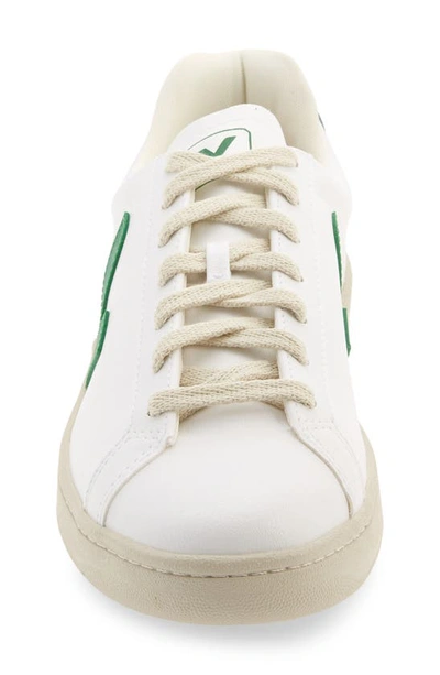Shop Veja Urca Sneaker In White Emeraude
