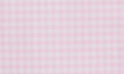 Shop Vineyard Vines Classic Fit On-the-go Brrrº Gingham Button-down Shirt In Pink Cloud