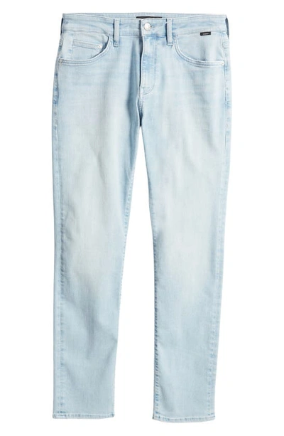 Shop Mavi Jeans Jake Slim Fit Jeans In Bleached Feather Blue