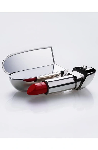 Shop Guerlain Rouge G Customizable Lipstick Case In Black Velvet
