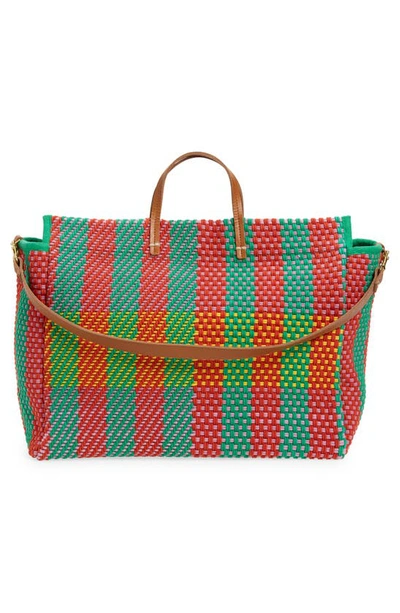 Clare V Summer Simple Woven Tote In Assorted