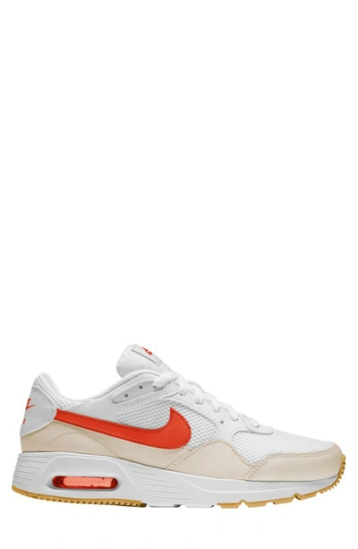 Shop Nike Air Max Sc Sneaker In White/ Picante Red
