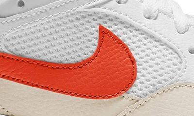 Nike Air Max Sc Sneakers In White And Red In White/ Picante Red