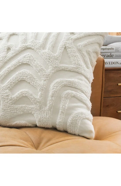 Shop Rochelle Porter Kobo Cotton Accent Pillow In White