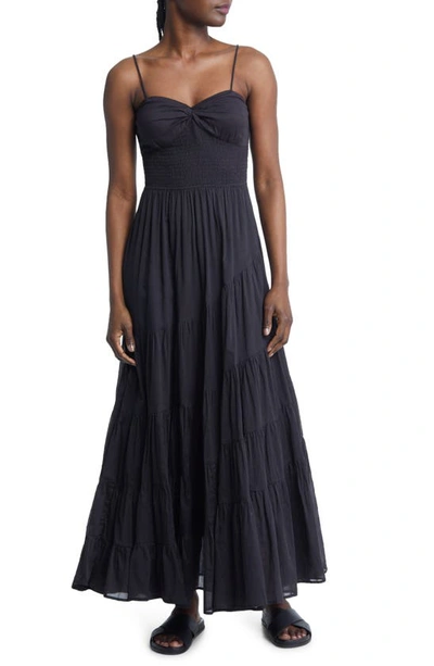 Free People Smocking Maxi Dress