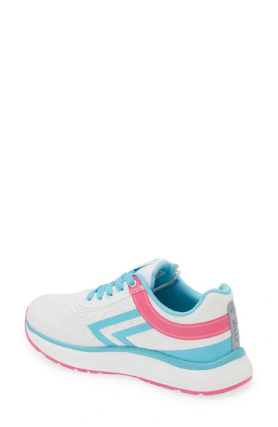 Shop Billy Footwear Inclusion Too Sneaker In Light Grey/ Turquoise