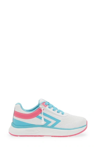 Shop Billy Footwear Inclusion Too Sneaker In Light Grey/ Turquoise