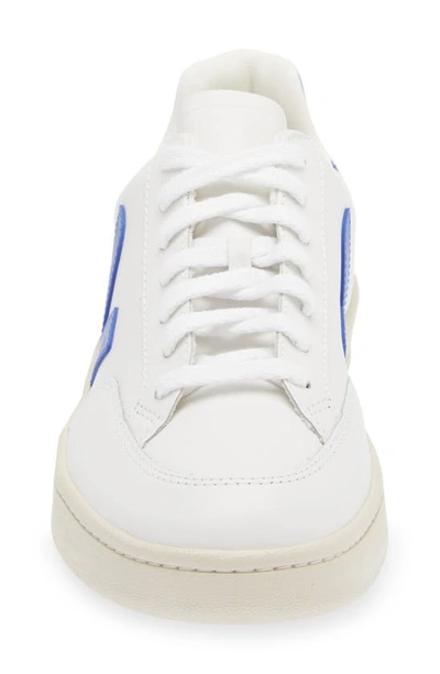 Shop Veja V-12 Low Top Sneaker In Extra-white Paros