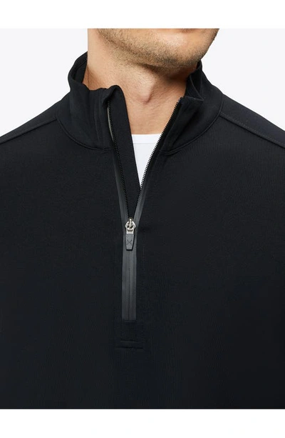 Shop Cuts Corcorde Quarter Zip Pullover In Black