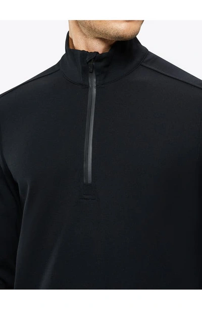 Shop Cuts Corcorde Quarter Zip Pullover In Black