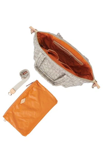 Mz Wallace Sutton Medium Deluxe Crossbody In Beige Multi