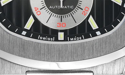 Shop Gv2 Potente Automatic Stainless Steel Bracelet Watch, 40mm In Silver