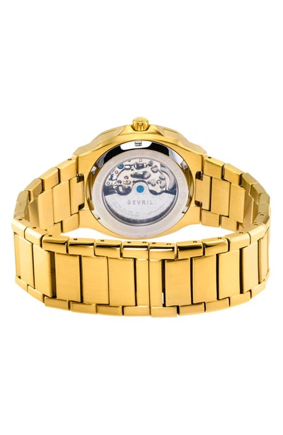Shop Gv2 Potente Swiss Automatic Bracelet Watch, 40mm In Gold