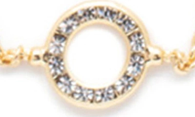 Shop Sorrelli Brianna Crystal Open Circle Pendant Necklace