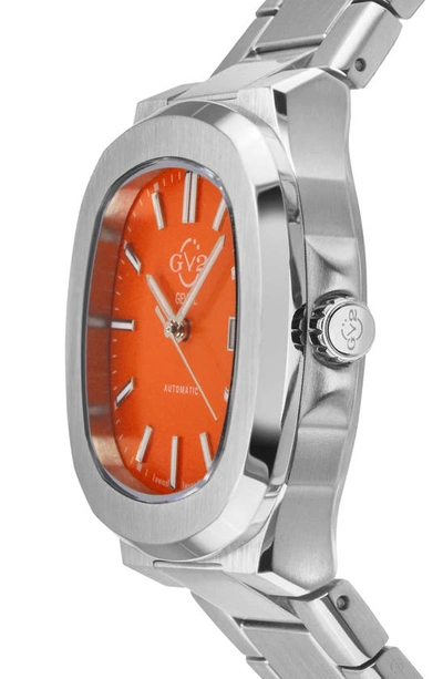 Gv2 Potente Swiss Automatic Stainless Steel Bracelet Watch, 40mm In Stainless Steel