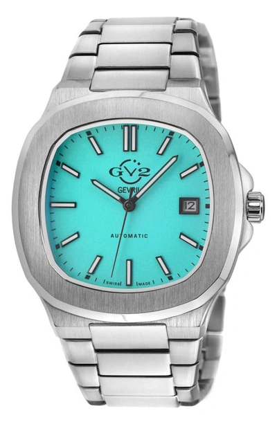 Shop Gv2 Potente Swiss Automatic Bracelet Watch, 40mm In Stainless Steel