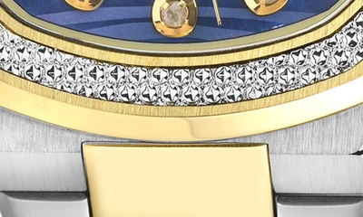 Gv2 Potente Two-tone Swiss Diamond Bracelet Watch, 33mm In Two Toned Ss Ipyg